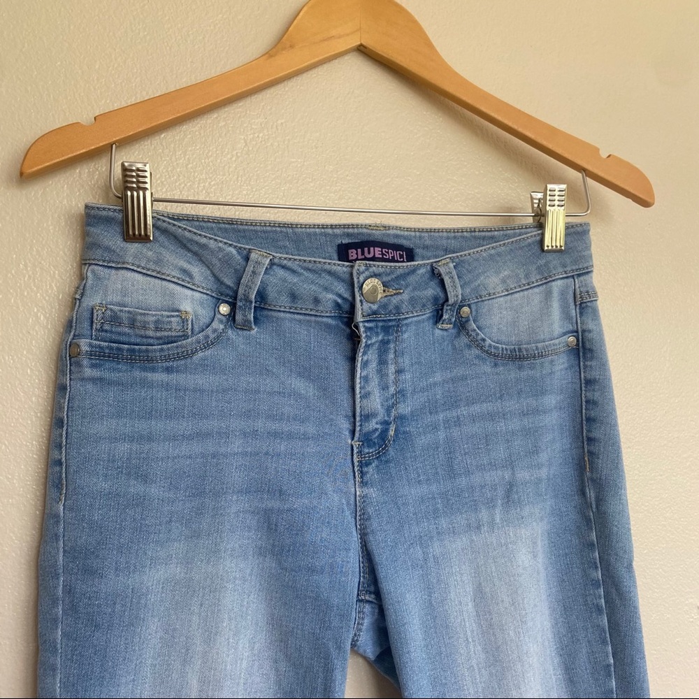 BLUESPICE Light Wash Skinny Jean 5
